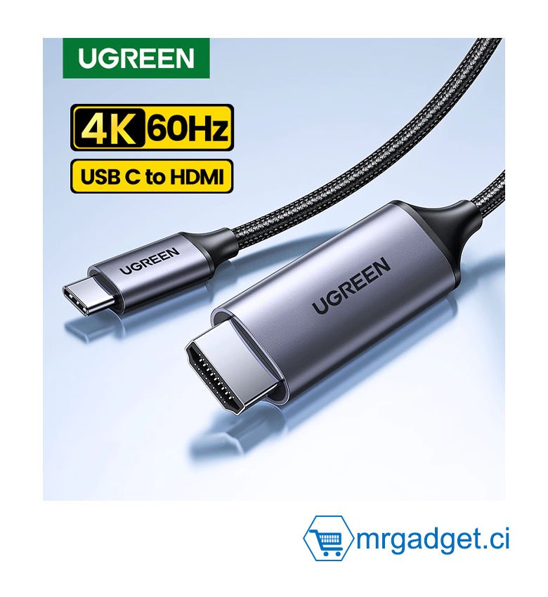 Câble USB C vers HDMI, USB 3.1 Type C Thunde