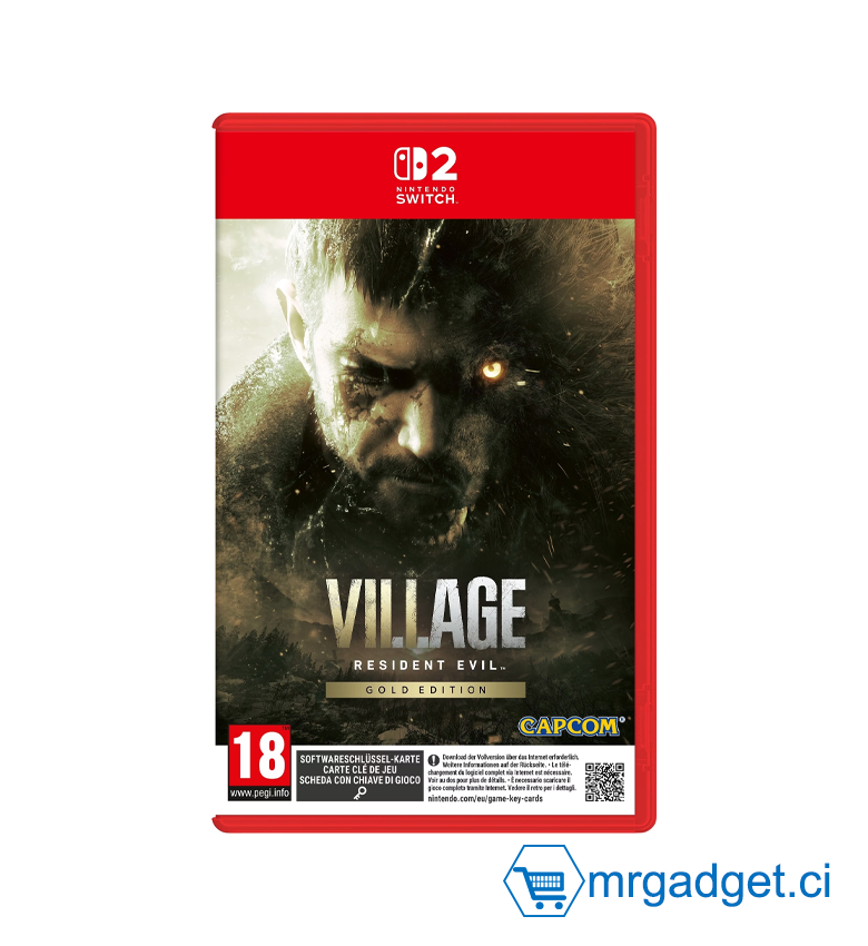 Resident Evil Village Gold - Nintendo Switch 2  – Code jeu à télécharger