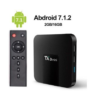 TX3 Mini Android TV Box - Full HD 4K Quad Cor