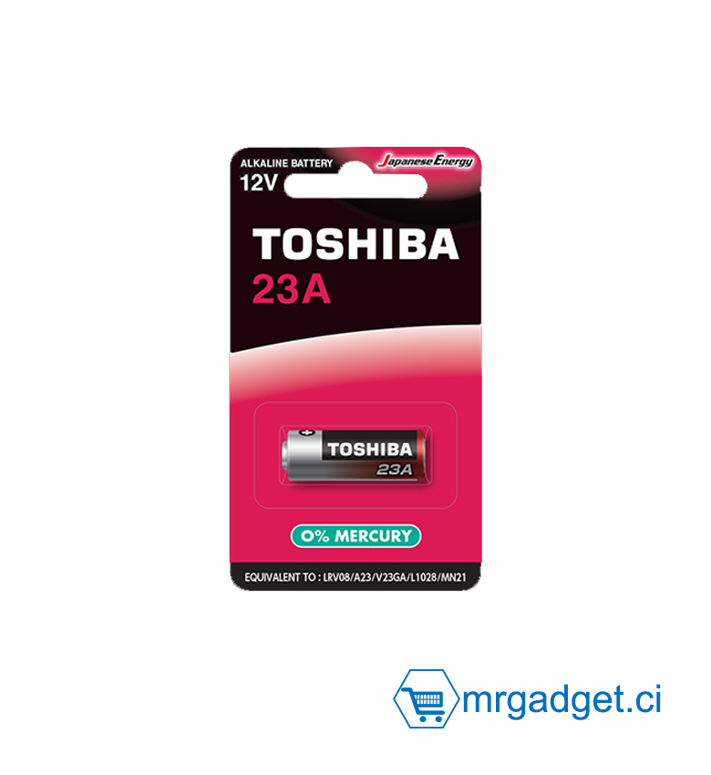 TOSHIBA 23A 1 PILE ALCALINE 12 V