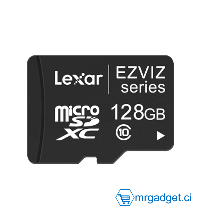 EZVIZ Carte Micro SD 128Go, Carte Mémoire microSDHC, Vitesse de Lecture Allant jusqu'à 90MB/S, Classe 10, U3, UHS-I