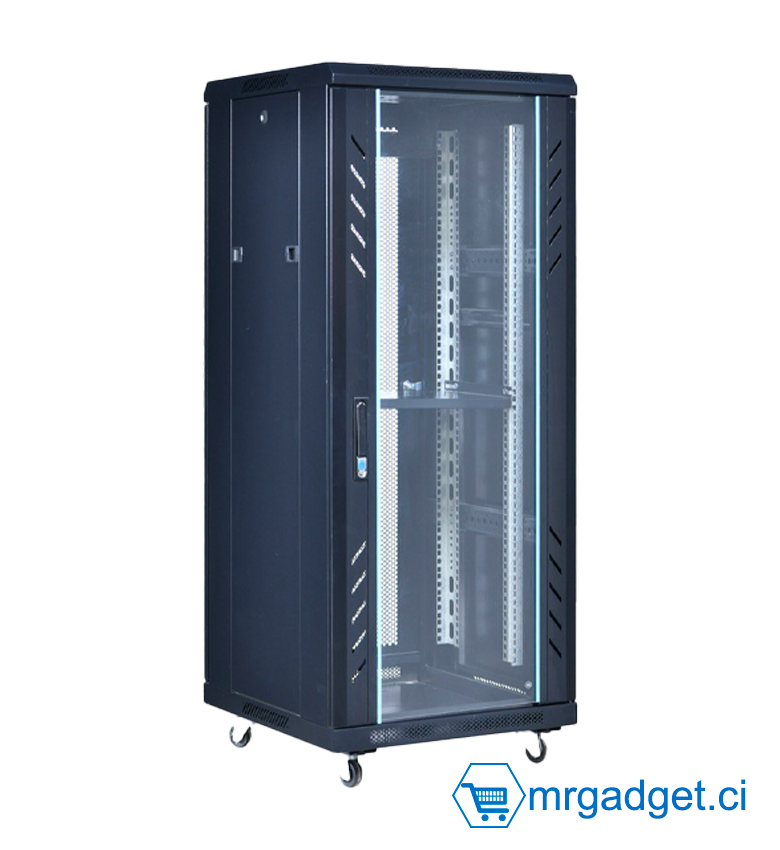 COFFRET / ARMOIRE INFORMATIQUE / Baie de brassage informatique 27U  600mm x 800mm
