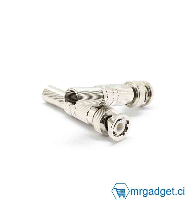 Paquets De 100 PCS Adaptateur BNC Vers Prise Type F