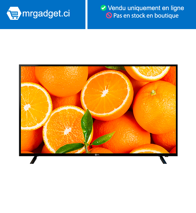 TV LED ATL 55"- SMART TV - 4K UHD - Decodeur Integre- Dolby Audio – Bluetooth - Thinq Ai - Webos Tv