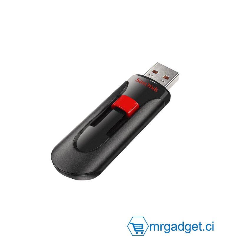 Sandisk - Cruzer Glide - Clé USB 3.0 - 16 Go - Noir