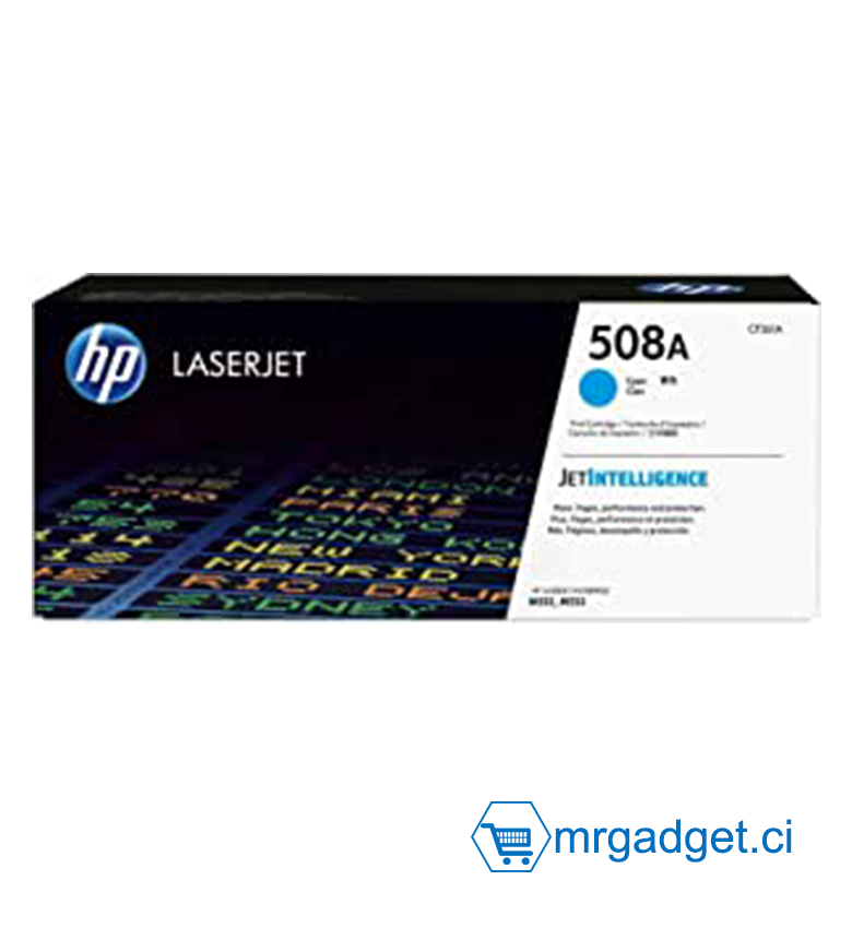 HP 508A Toner Cyan Authentique (CF361A)