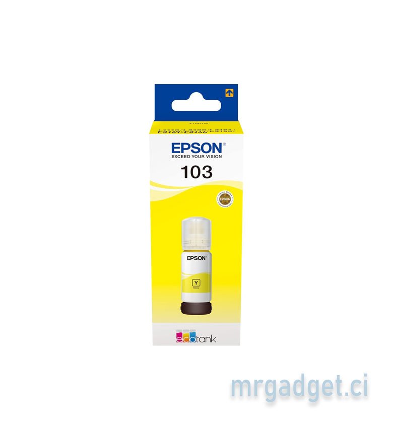 Epson 103 Cartouche d'encre 1 pièce(s) Original Noir, Taille Unique Jaune