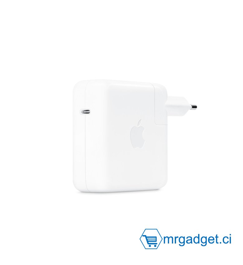 Apple Adaptateur secteur USB‑C 67 W pour MacBook  (Câble vendu séparément )