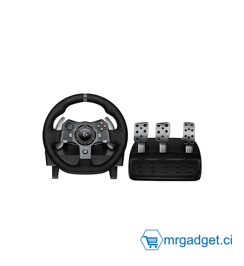 Logitech G920 Driving Force Volant de Course avec Pédales