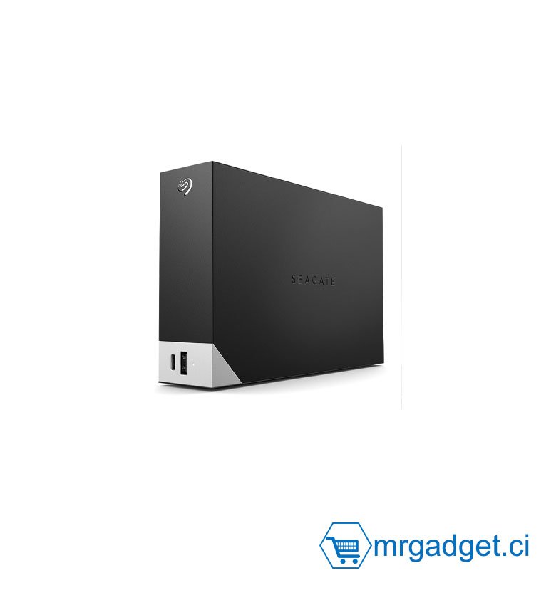Seagate One Touch Hub, 8 To, Disque dur externe, USB 3,0, pour PC, ordinateur portable et Mac OS.