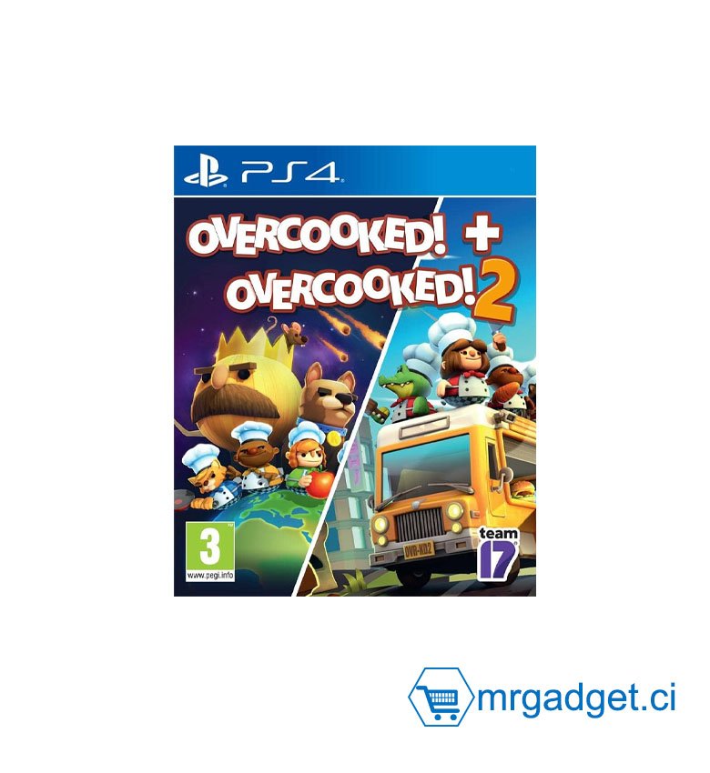 Overcooked + Overcooked 2 | PlayStation 4 PS4