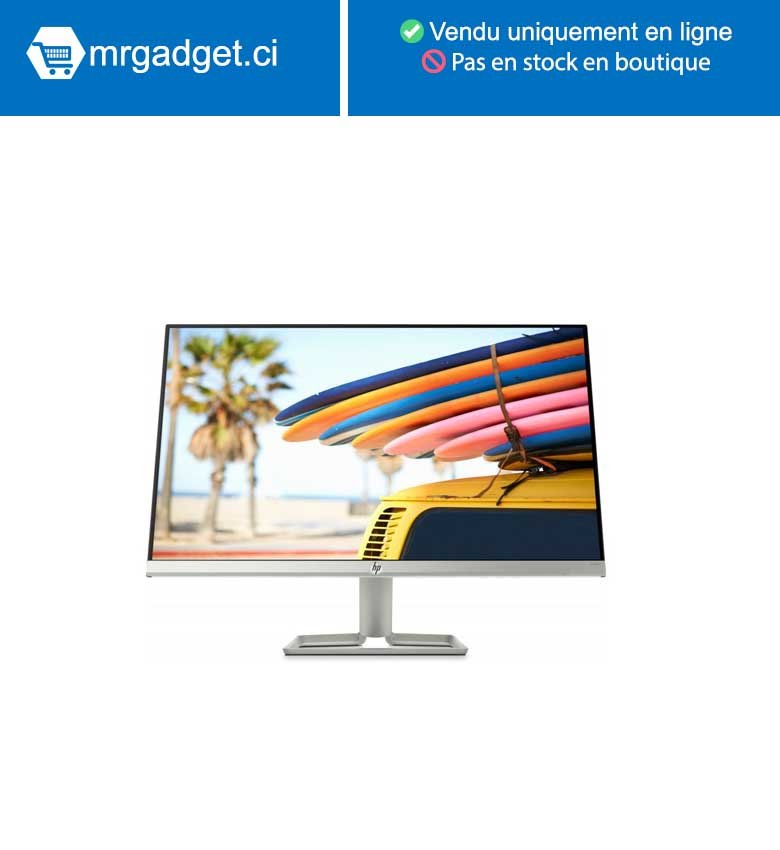 Ecran PC HP M24f 23.8" Full HD Noir et argent