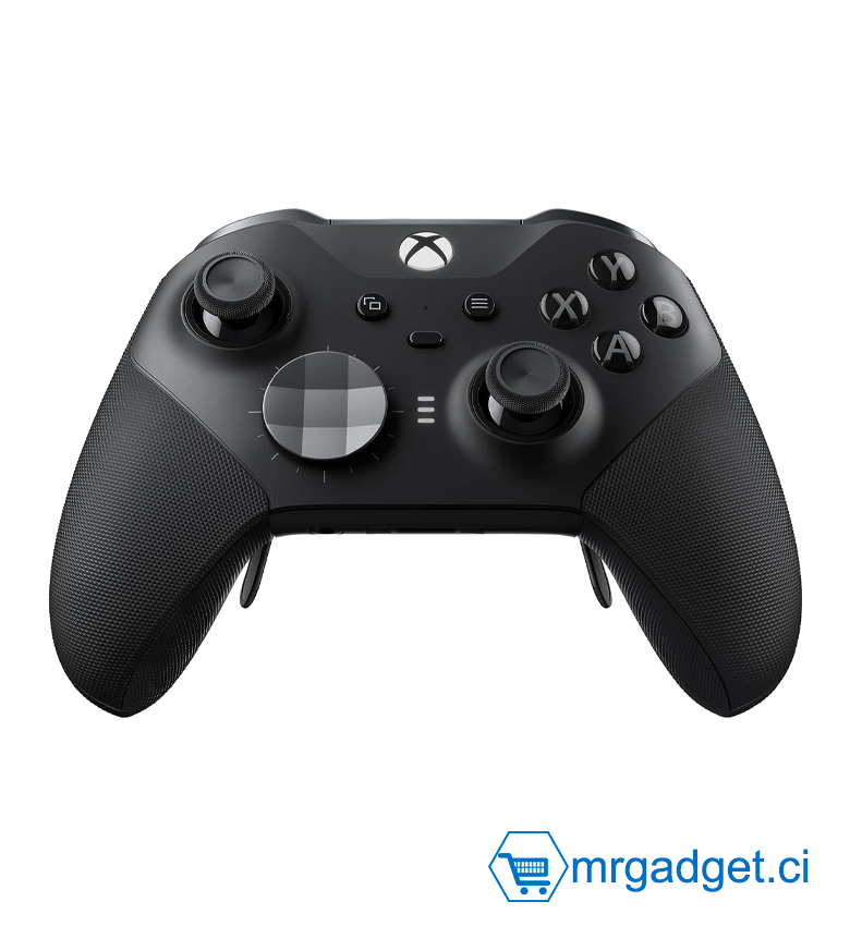 Manette sans fil Microsoft - Elite V2 Noir pour Xbox Series X, Xbox Series S et Xbox One