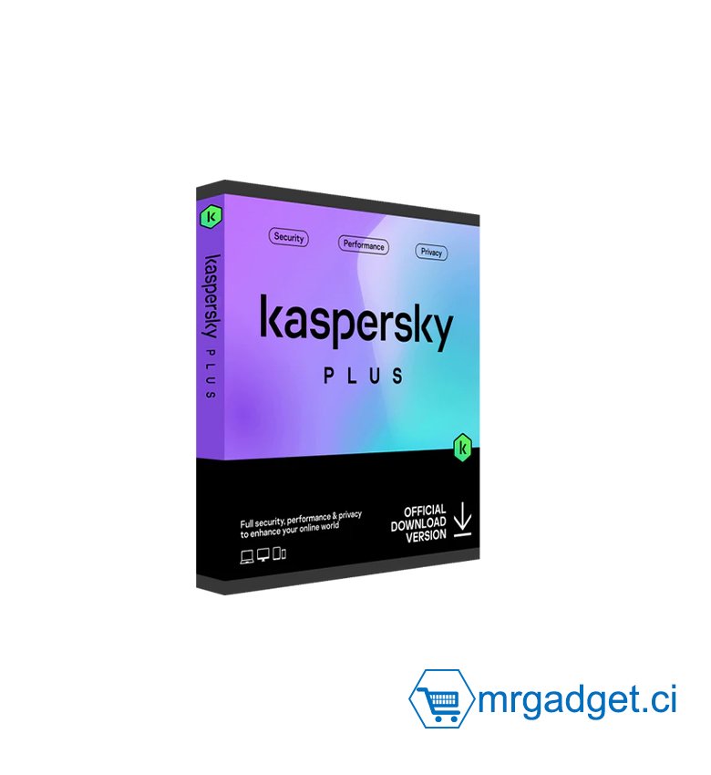 Kaspersky Plus 2023 4 Postes - 4 PC - 1 An