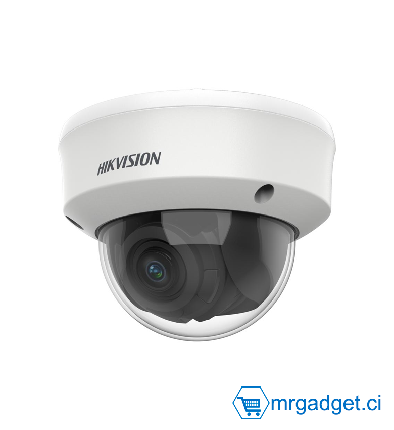 HIKVISION DS-2CE5AD0T-VPIT3F 2.7-13.5mm - camera analogique - Caméra de surveillance dôme manuelle à focale variable anti-vandalisme 2 MP