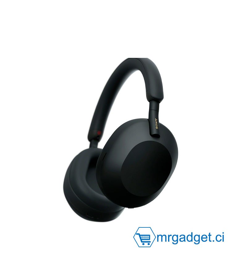 Sony WH-1000XM5 - Casque Bluetooth sans Fil à réduction de Bruit - 30 Heures d'autonomie - Optimisé pour Alexa et Google Assistant - Micro intégré pour Les appels téléphoniques
