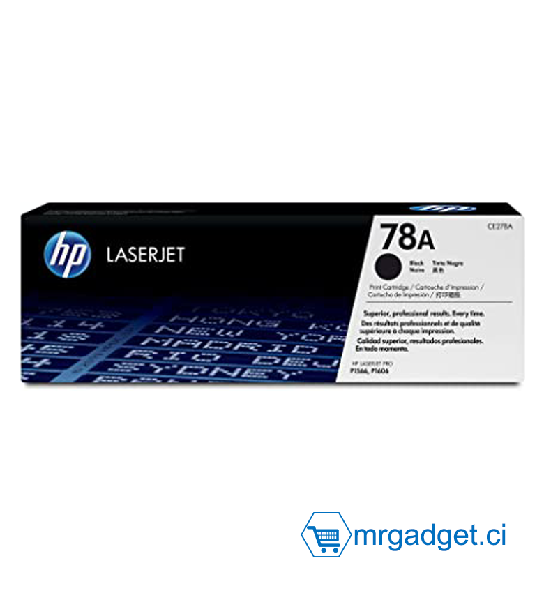 HP 78A CE278A Toner Noir Authentique