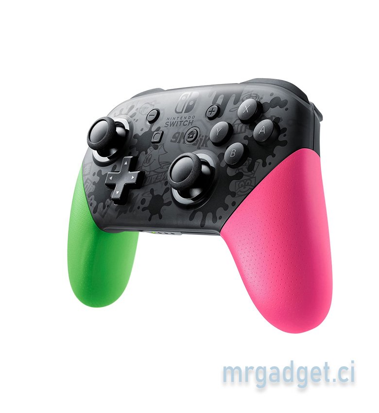 Nintendo Manette Switch Pro édition Splatoon