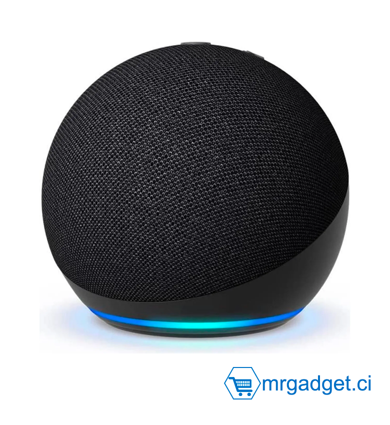 Nouvel Echo Dot 5e génération Enceinte connectée avec Alexa   modèle 2022  Anthracite