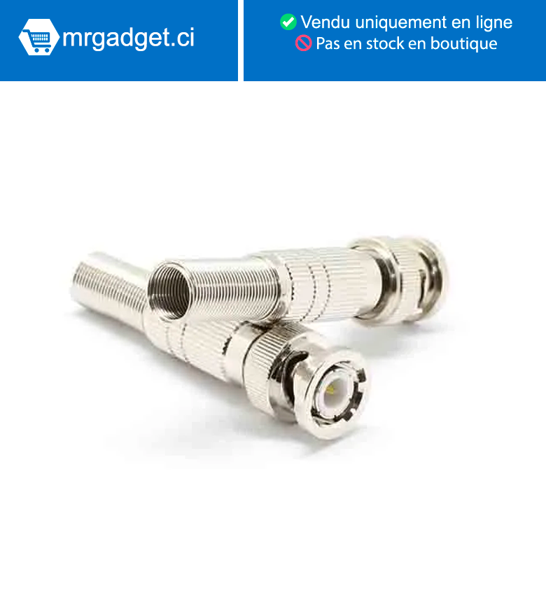 Adaptateur BNC Lot de 5 PCS