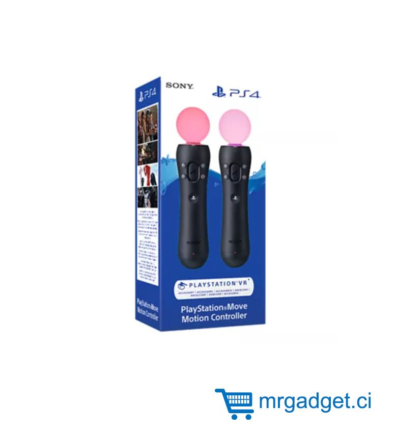 Sony, Paire PlayStation Move 4.0, Motion Controller