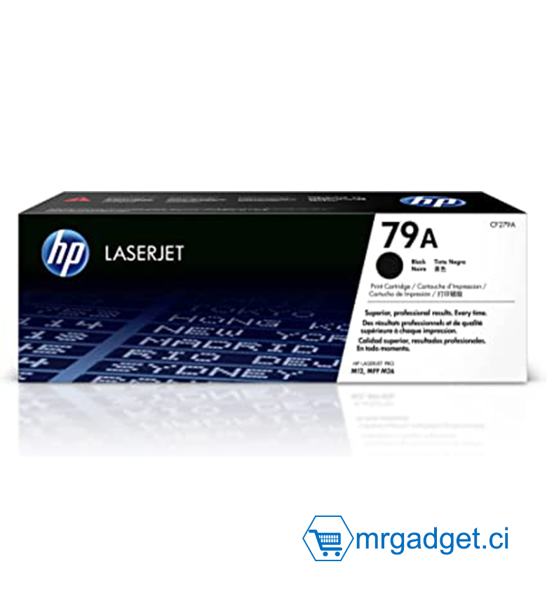 HP 79A CF279A Toner Noir Authentique pour HP LaserJet Pro M12 / M26