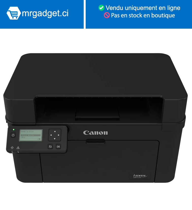 Imprimante laser Canon i-SENSYS LBP113w - monochrome (uniquement Noir)