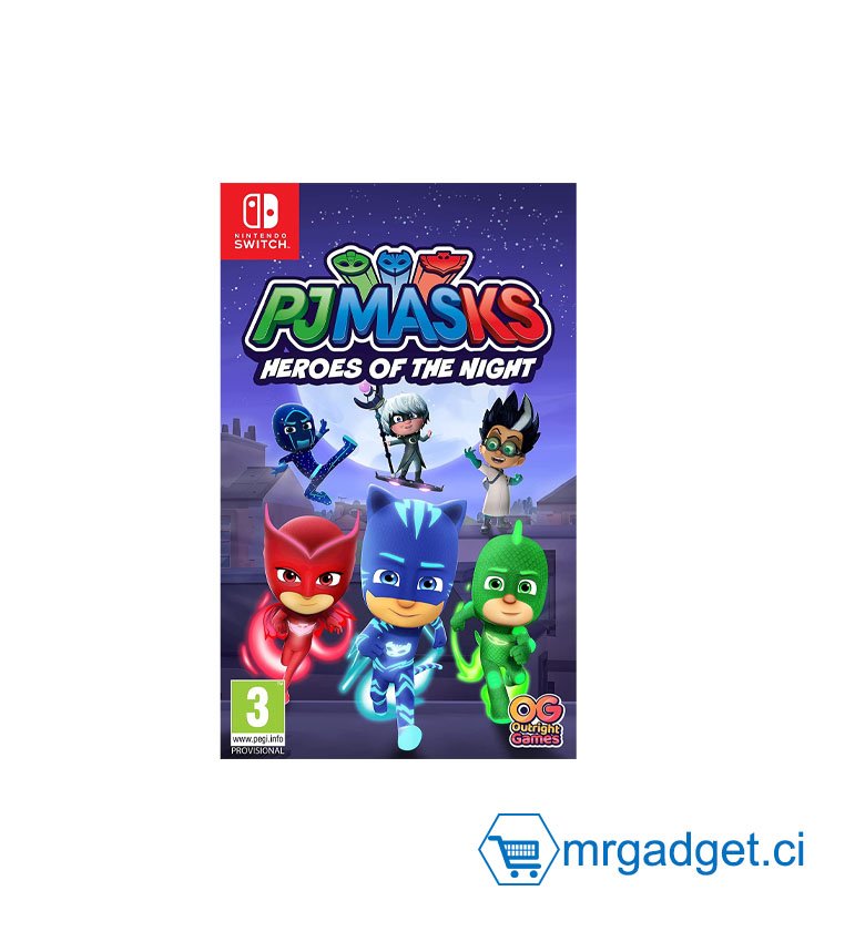 PYJAMASQUES : HÉROS DE LA NUIT  (PJ Masks: Heroes of The Night) Switch