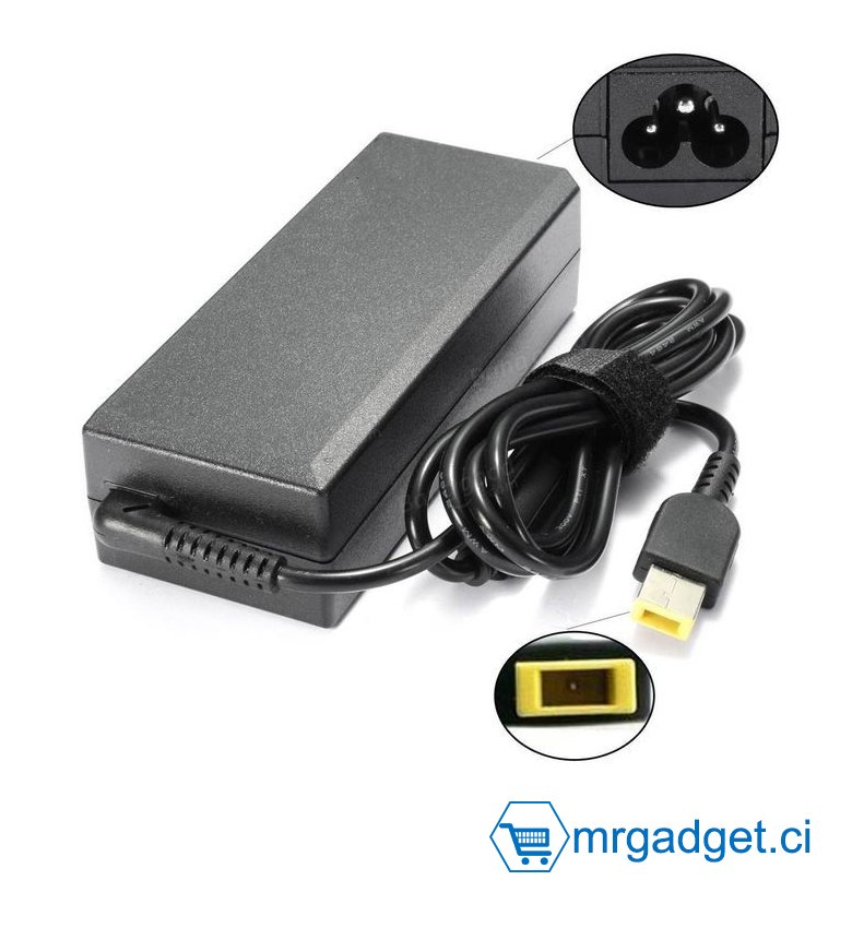 Chargeur 65W PC LENOVO 20V 3.25A Bout USB + C