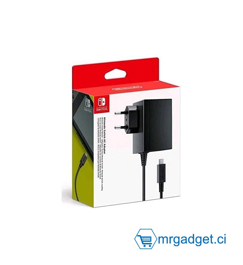 Chargeur - Adaptateur secteur Nintendo Switch  - port EU