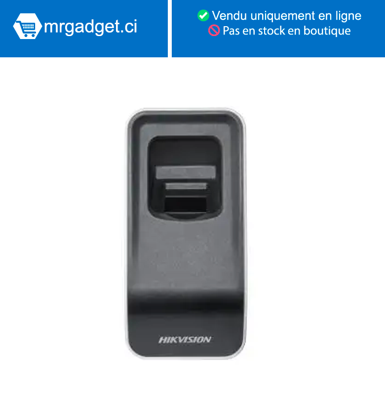 HIKVISION DS-K1F820-F(O-STD) Scanneur d'enregistrement d'empreintes digitales