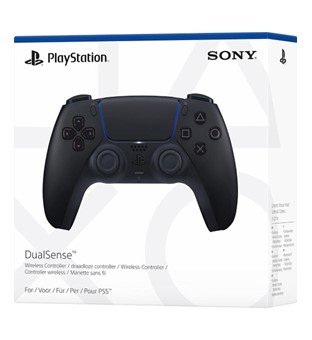 DualSense Manette PlayStation 5, Sans fil, Batterie rechargeable, Bluetooth, Compatible avec PS5, Noir