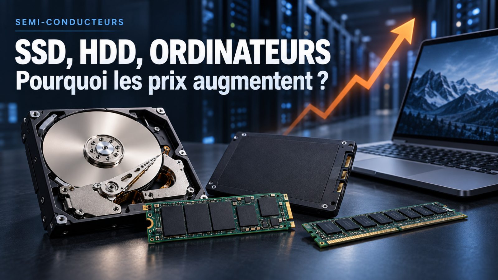 Hausse des prix SSD, HDD et PC en Côte d’Ivoire