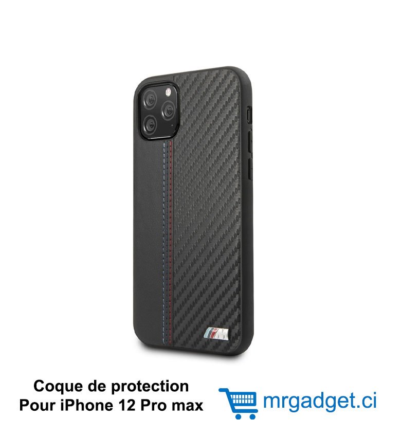 Coque de protection iPhone 12 Pro Max  DESIGN  BMW