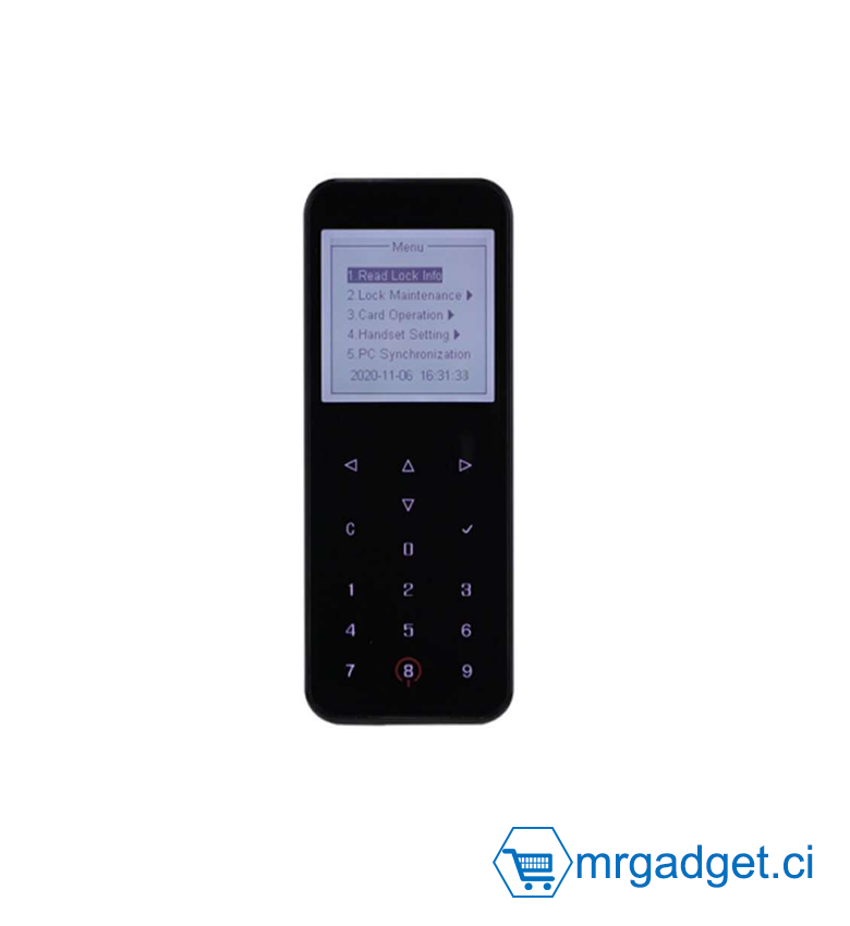 Collecteur de Données YGS-MF1 Data Collector - Extracteur d'Historique d'Accès RFID Mifare 13.56MHz - Terminal de Traçabilité pour Serrures d'Hôtel YGS - Idéal Audit de Sécurité, Gestion Hôtelière, Airbnb & Bureaux - Appareil Professionnel