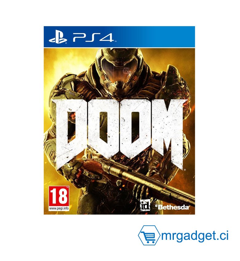 Doom PS4 -  jeu vidéo de tir à la première personne