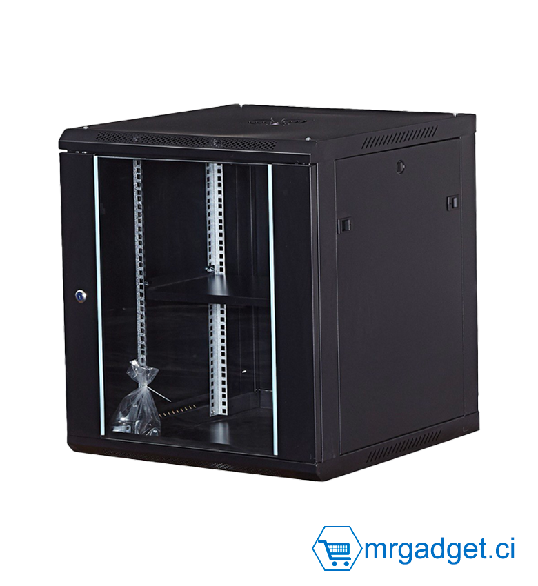 COFFRET / ARMOIRE INFORMATIQUE / Baie de brassage informatique 12U  600mm x 600mm