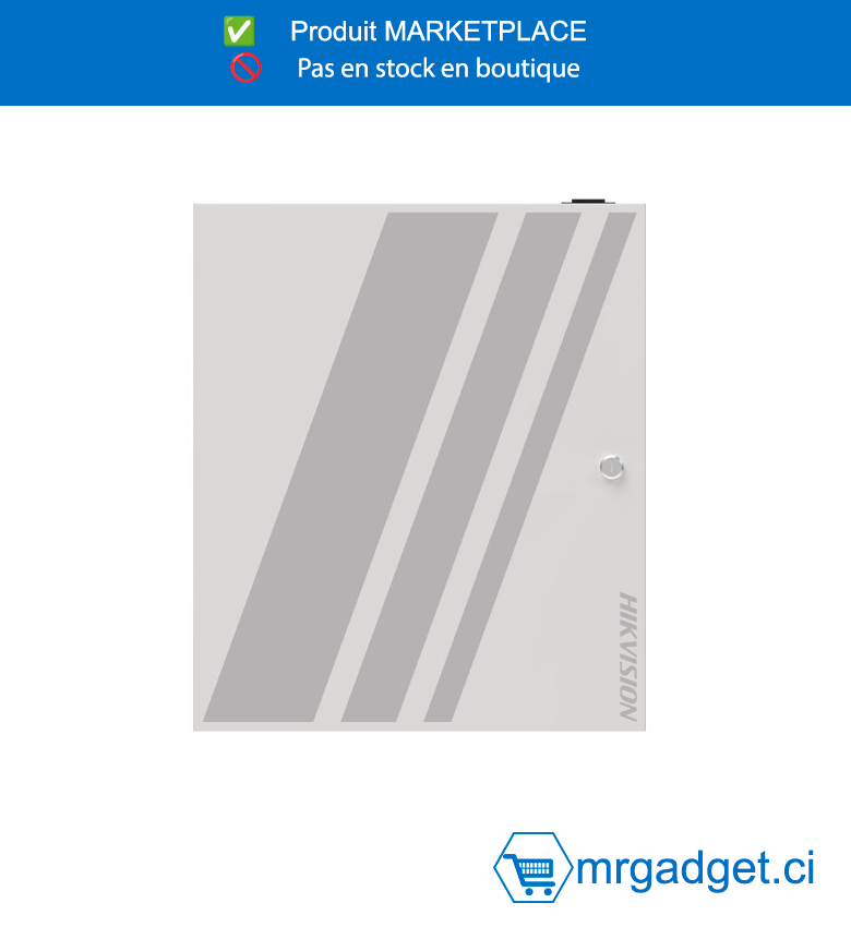HIKVISION DS-K2708X Contrôleur d'accès - Prend en charge le contrôle à 8 portes. Il est formé de 2 modules d'accès DS-K2M002X, et d'un contrôleur d'accès à 4 portes - conception de câblage de redondance en aval RS-485.