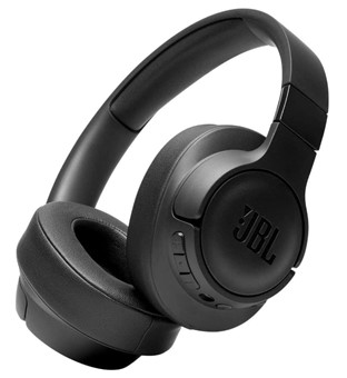 JBL Tune 750BTNC - Casque Bluetooth avec réduction de bruit active, Siri/Google/Alexa, jusqu'à 15h d'autonomie, Noir