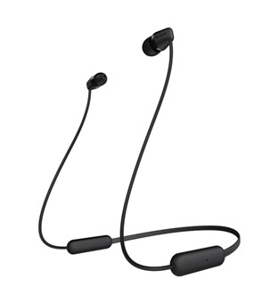 Sony WI-C200 Ecouteurs intra-auriculaires sans fil type tour de cou - Noir