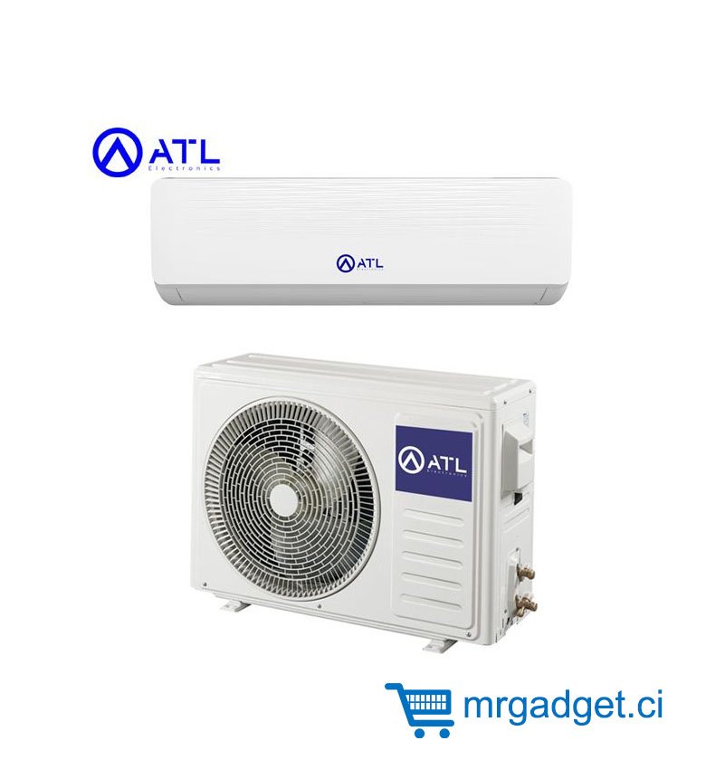 ATL SPLIT MURAL – ATL-09ACW_ULTRA - 1 Cv – R410 - KIT D'INSTALLATION OFFERT - BLANC - 12 MOIS DE GARANTIE