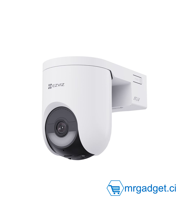 EZVIZ HB8c - 4MP - HB8 Lite Wi-FI  - 4MP 2K+ Caméra de surveillance connectée, Caméra de sécurité d'extérieur sans fil, vision nocturne en couleur, détection humaine, détection de véhicule, audio bidirectionnel