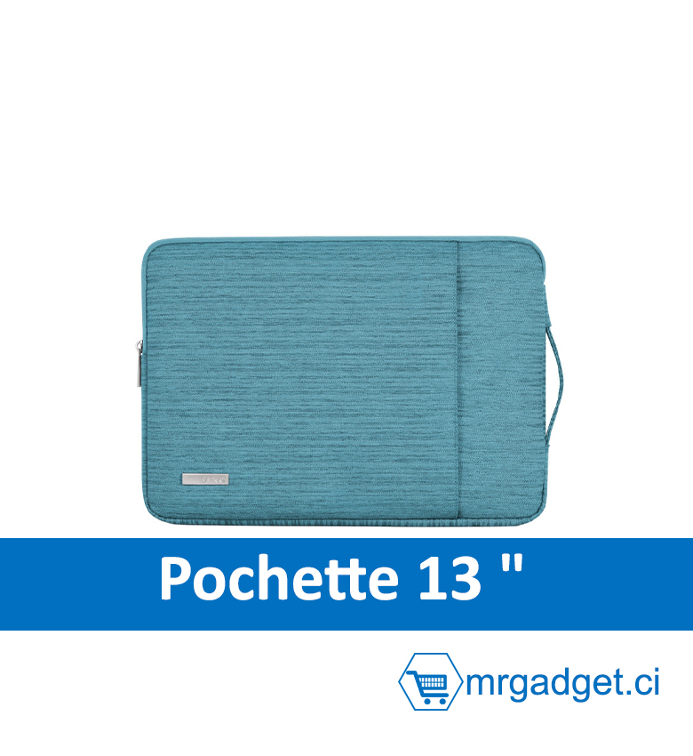 Housse Imperméable pour Ordinateur Portable et MacBook 13"/14", Vert