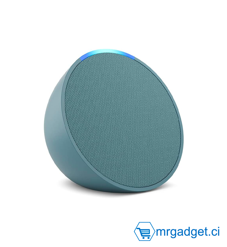 Amazon Echo Pop - Enceinte connectée Bluetooth compacte avec Alexa, Vert Canard