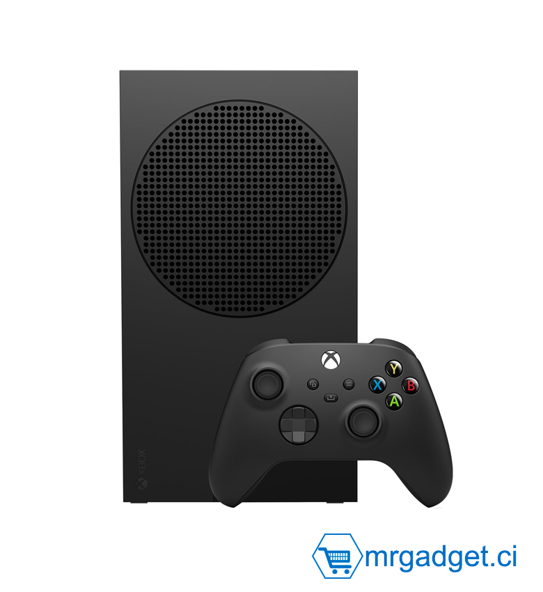 Console Microsoft Xbox Series S 1 To SSD - Noir Carbone, Manette Sans Fil Incluse, Jusqu'à 120 im/s