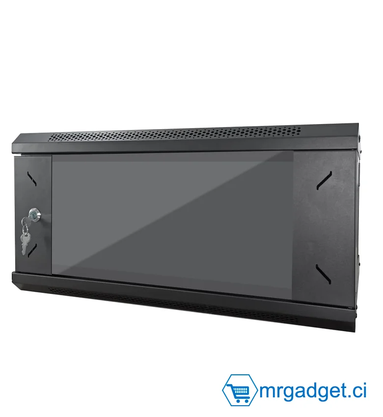 COFFRET / ARMOIRE INFORMATIQUE / Baie de brassage informatique - 4U 530mm X 400mmx210mm