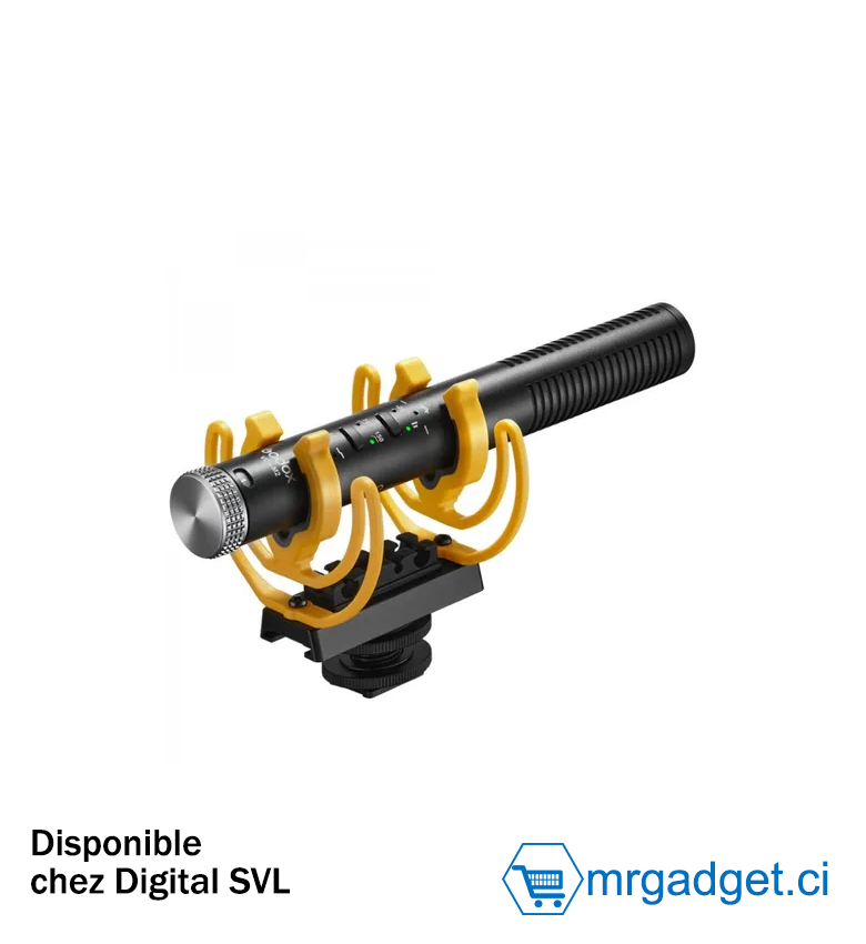 Godox VDS-M2 Microphone à Condensateur Supercardioïde