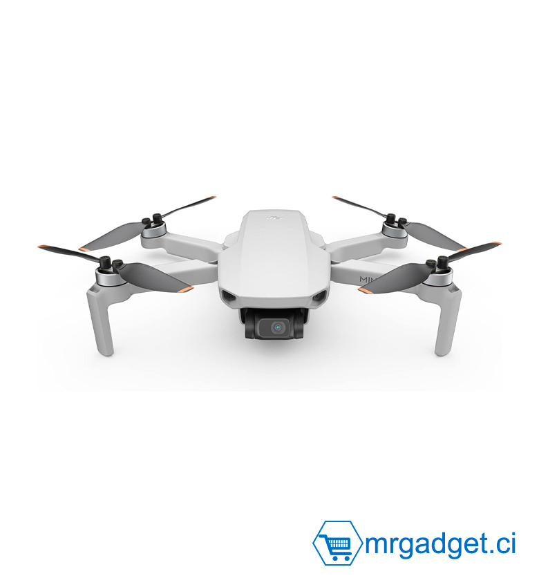 DJI Mini SE - Drone Caméra à 3 axes, Caméra 2,7K, GPS, Temps de Vol 30 min, Poids léger, Mini Drone de moins de 249g, Résistance au Vent améliorée à l’Échelle 5, Gris