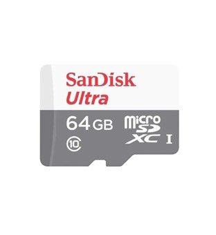 SANDISK - Carte mémoire - 64 Go Carte microSD Extreme avec Adaptateur SD | Idéal pour les Caméras d'Action & Drone