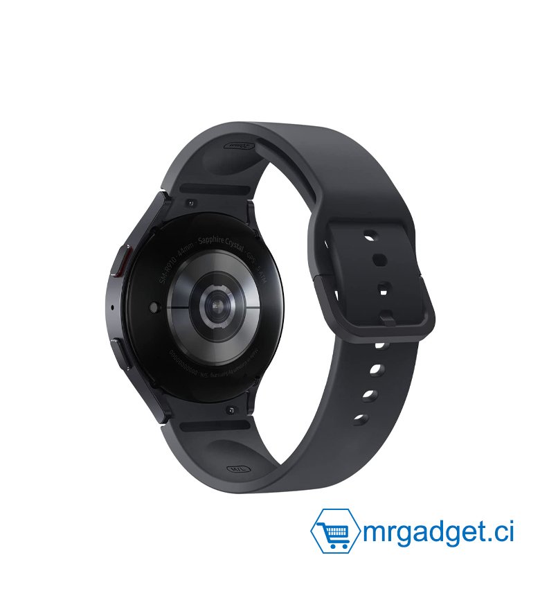 Samsung Galaxy Watch5 Montre connectée Intelligente, suivi de la santé, montre sport, batterie longue durée, Bluetooth, 44mm, Graphite